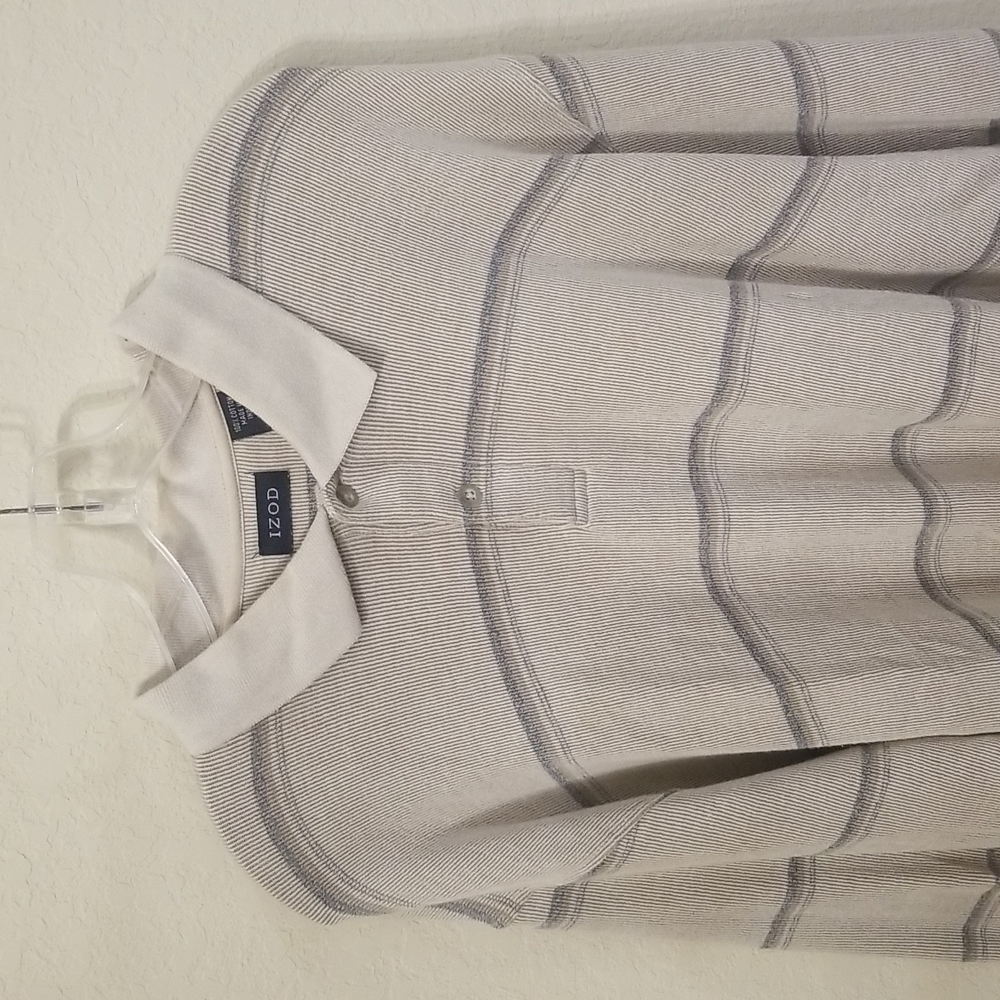 Men's IZOD Long Sleeve Polo Style Shirt